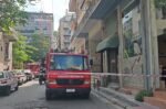 Κλειστή η συμβολή Βραΐλα και Αλεξάνδρας λόγω φωτιάς σε διαμέρισμα