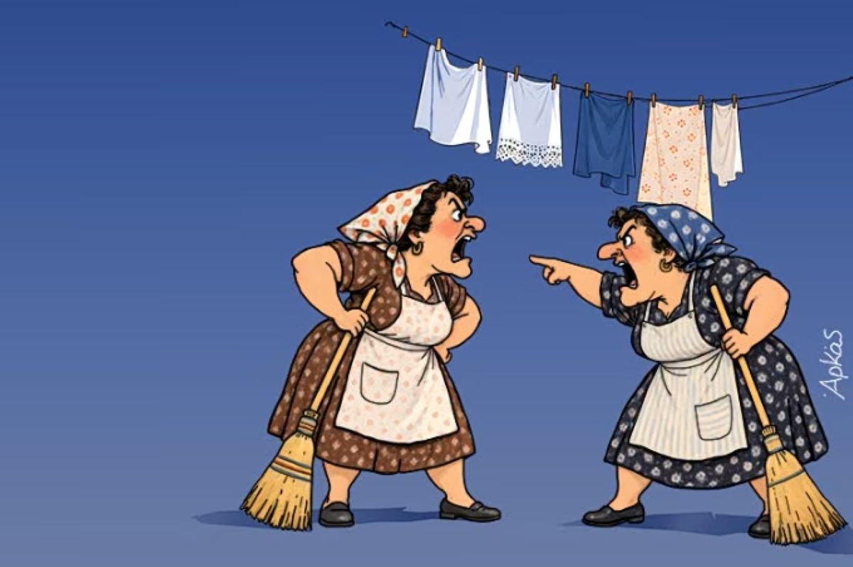 Αρκάς: Από τη μπουγάδα στα social – Το «επίπεδο» που έμεινε ίδιο