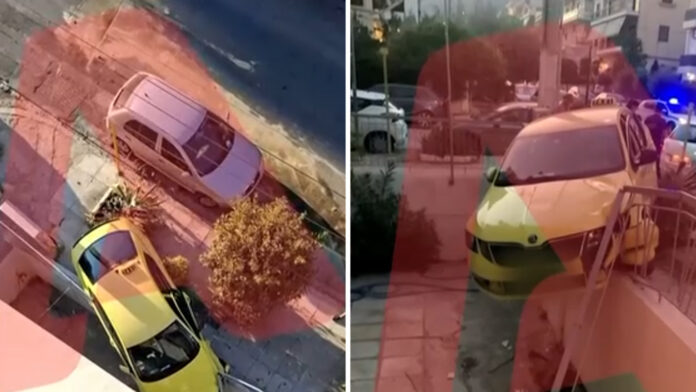 Ηλιούπολη: Κλεμμένο Ι.Χ. εμβόλισε ταξί και κατέληξε σε αυλή σπιτιού