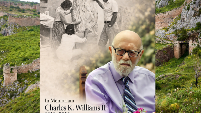 Πέθανε ο αρχαιολόγος και φιλέλληνας Charles K. Williams II: Η αρχαία Κόρινθος αποχαιρετά τον άνθρωπο που την ανέδειξε