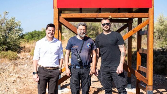 Δ. Σαρωνικού: Νέο πυροφυλάκιο στο πευκοδάσος Σαρωνίδας