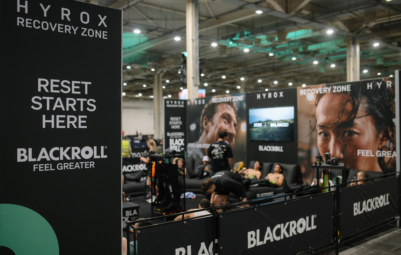 BLACKROLL®: Επίσημος Global Recovery & Mobility Partner στο πρώτο HYROX Athens
