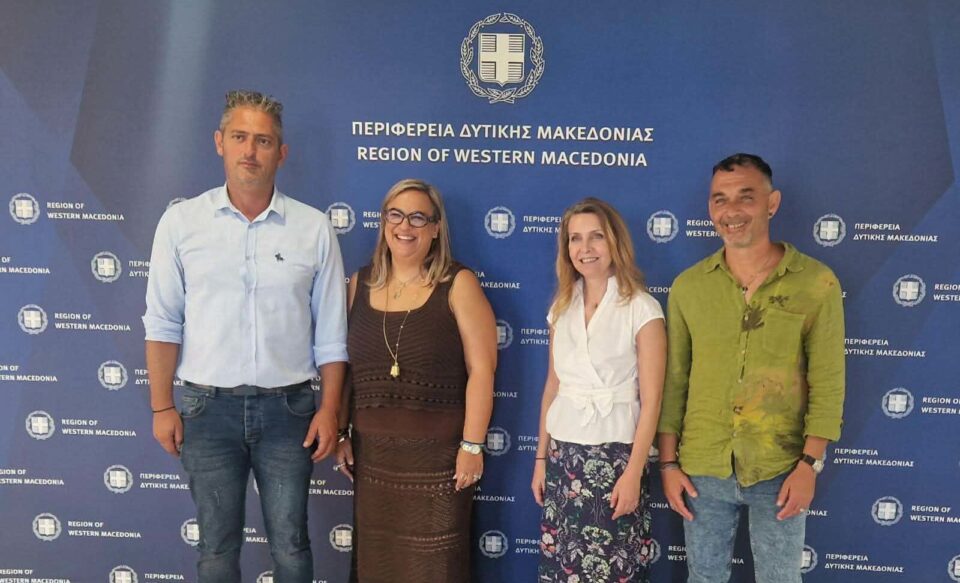Αντιδήμαρχοι Καστοριάς συναντήθηκαν με αντιπεριφερειάρχες της ΠΔΜ