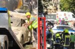 Έκρηξη στην οδό Λυσικράτους: Σπασμένα τζάμια και συντρίμμια στο διπλανό ξενοδοχείο