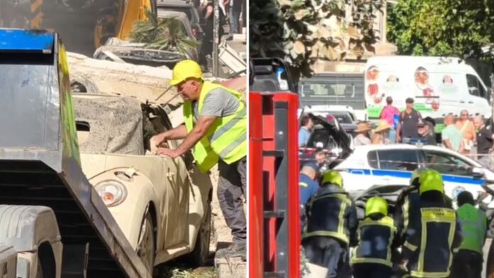 Έκρηξη στην οδό Λυσικράτους: Σπασμένα τζάμια και συντρίμμια στο διπλανό ξενοδοχείο