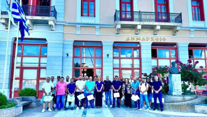 Αντιπροσωπεία του Δήμου Λάρνακας επισκέφθηκε τη Χαλκίδα