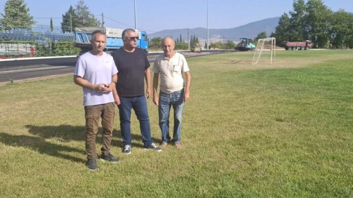 Δ. Δελφών: Σε εξέλιξη η κατασκευή του Αθλητικού Κέντρου Παρνασσού