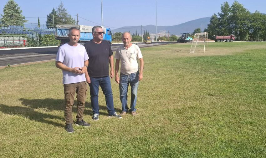 Δ. Δελφών: Σε εξέλιξη η κατασκευή του Αθλητικού Κέντρου Παρνασσού