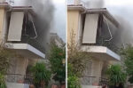 Αίγιο: Η διάσωση γυναίκας από φλεγόμενο σπίτι – Δείτε το βίντεο