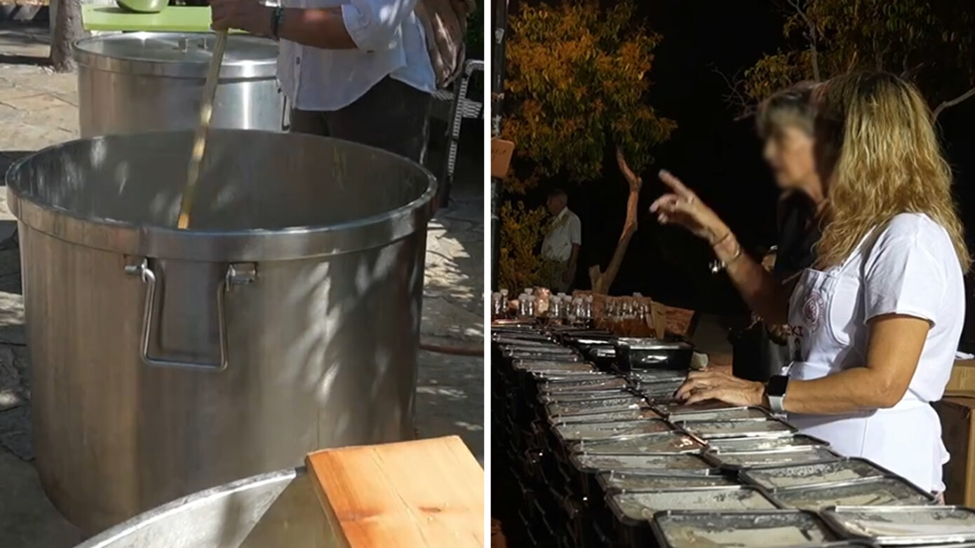 Κεσκέκι στην Καισαριανή: Καζάνια με φαγητό, κρασί και τραγούδια – Συμμετείχαν πάνω από 1.500 άτομα