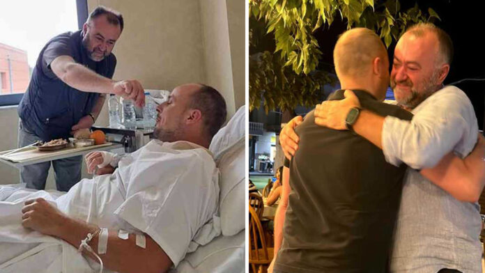 Κροάτης έφυγε από την Καβάλα με ασθενοφόρο, αλλά επέστρεψε χαμογελαστός