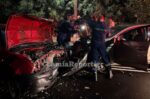 Λαμία: Σφοδρή μετωπική σύγκρουση δύο ΙΧ, δύο τραυματίες, στο ένα όχημα οικογένεια με μικρό παιδί