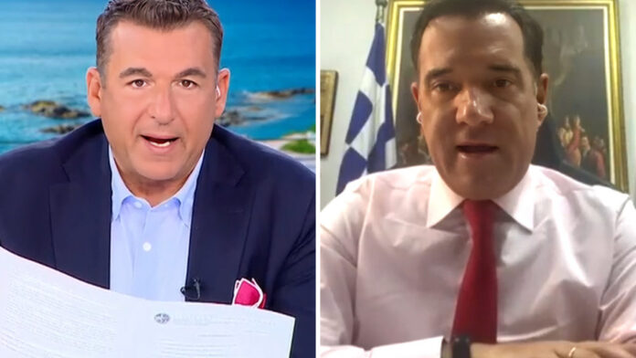 Άδωνις Γεωργιάδης στον Γιώργο Λιάγκα: «Θα στέλνουμε τον Ηρακλή Πουαρό – Λιάγκα για να κάνουμε έλεγχο από εδώ και πέρα»