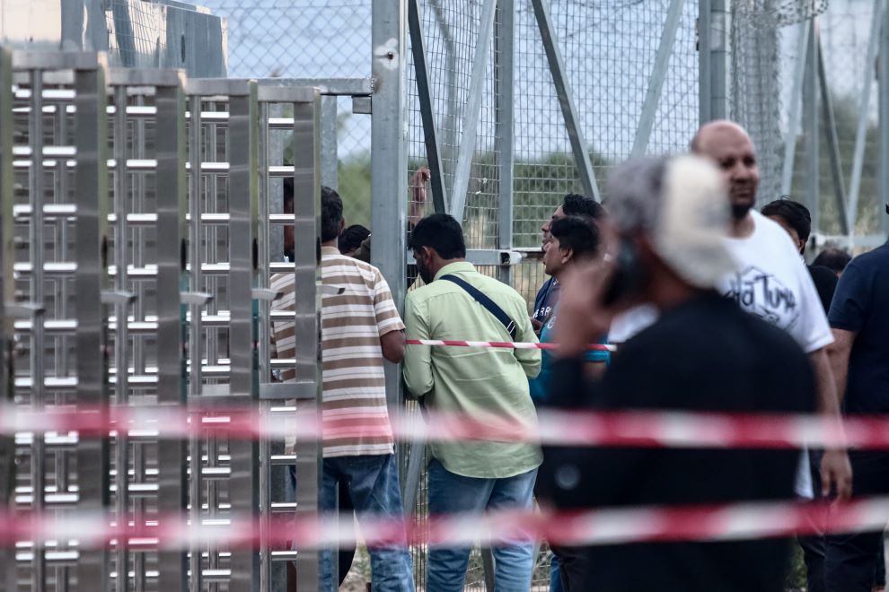 Σιντική Σερρών: Νέα ένταση στη Δομή, με μετανάστες να πετούν πέτρες κατά αστυνομικών