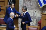 Γιώργος Μυλωνάκης: Επέστρεψε στη Βουλή μετά την περιπέτεια υγείας του