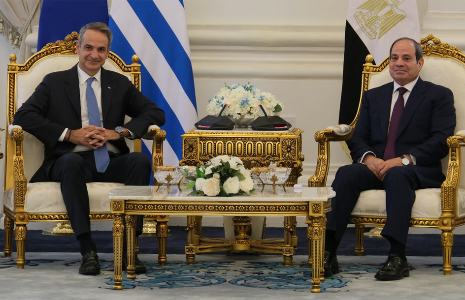 Κ. Μητσοτάκης: Συνάντηση με τον πρόεδρο της Αιγύπτου για τα κρίσιμα ζητήματα στην ατζέντα