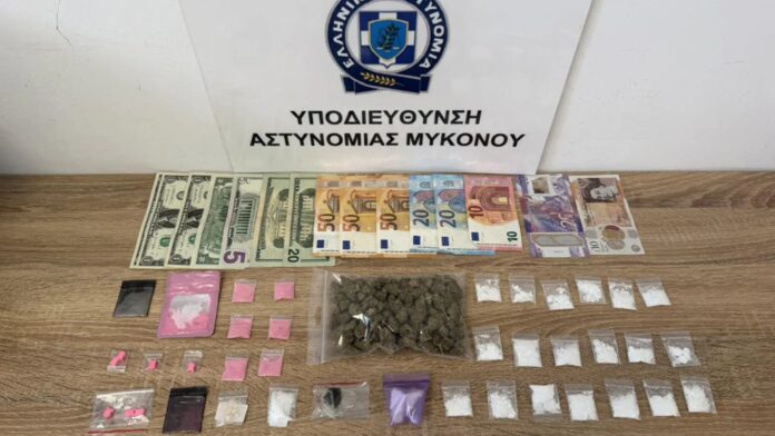 26χρονος συνελήφθη για διακίνηση ρόζ κοκαΐνης στη Μύκονο – Όταν είδε τους αστυνομικούς προσπάθησε να ξεφύγει