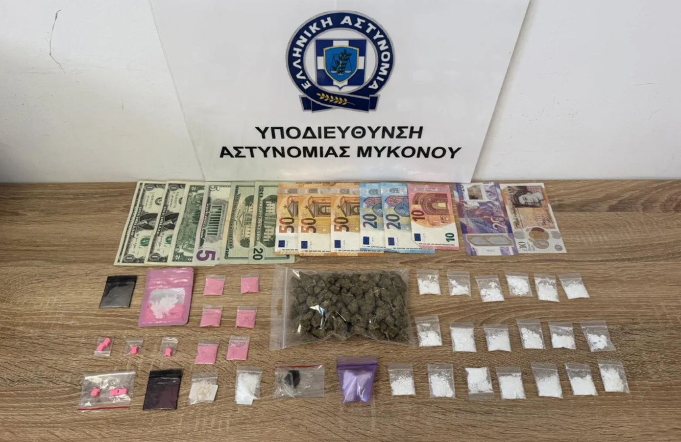 26χρονος συνελήφθη για διακίνηση ρόζ κοκαΐνης στη Μύκονο – Όταν είδε τους αστυνομικούς προσπάθησε να ξεφύγει