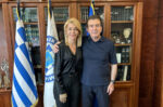 Αφροδίτη Νέστορα: Συνάντηση με τον Μιχάλη Χρυσοχοΐδη για πιο σύγχρονη και αποτελεσματική Αστυνομία