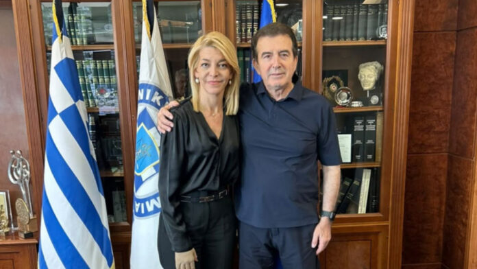 Αφροδίτη Νέστορα: Συνάντηση με τον Μιχάλη Χρυσοχοΐδη για πιο σύγχρονη και αποτελεσματική Αστυνομία