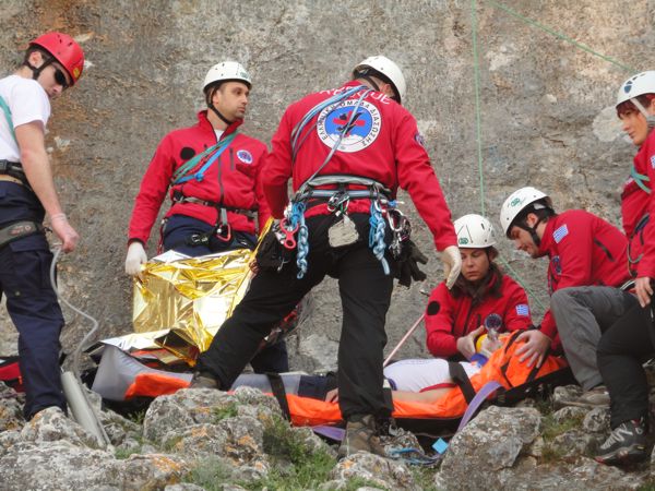 Όλυμπος: Ολοκληρώθηκε η επιχείρηση διάσωσης για 34χρονο που τραυματίστηκε
