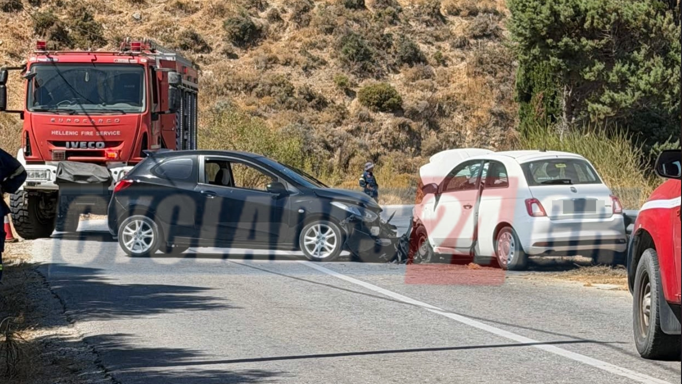 Νάξος: 42χρονη νεκρή σε σύγκρουση δύο αυτοκινήτων και δύο τραυματίες