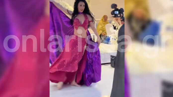 Χορεύτρια belly dance από τη Λάρισα αποθεώθηκε σε αραβικό γάμο στο Λονδίνο – βίντεο