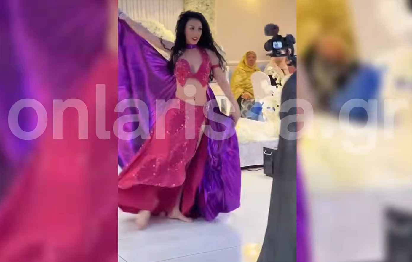 Χορεύτρια belly dance από τη Λάρισα αποθεώθηκε σε αραβικό γάμο στο Λονδίνο – βίντεο