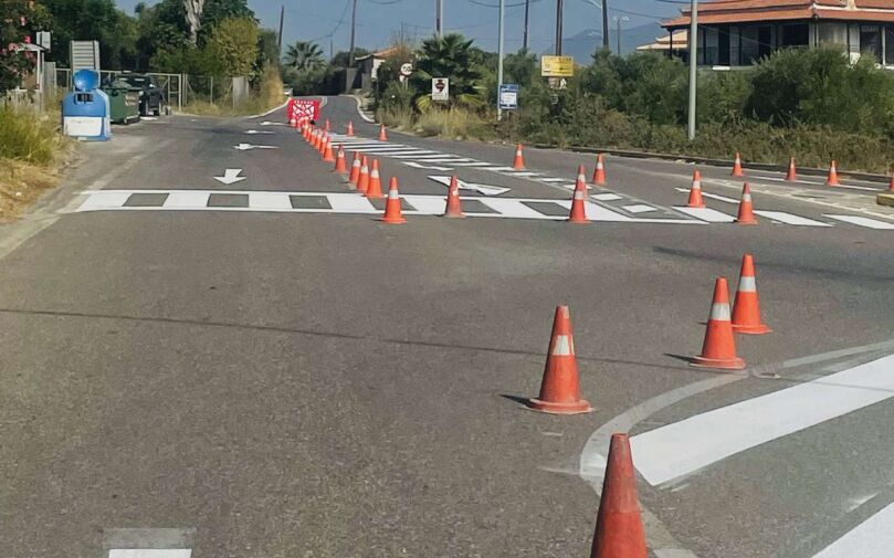 Μεσσηνία: Σε εξέλιξη έργο 300.000 ευρώ για την οδική ασφάλεια