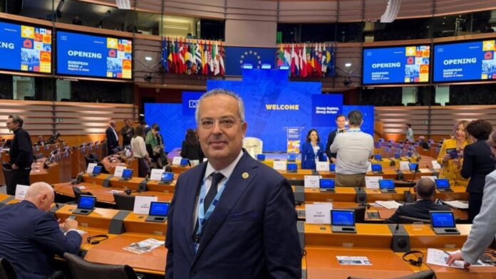Ο Πρόεδρος του Ι.Τ.Α. Ηλίας Αποστολόπουλος συμμετέχει στην 24η Ευρωπαϊκή Εβδομάδα Περιφερειών και Πόλεων στις Βρυξέλλες
