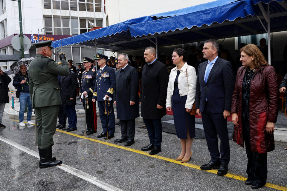 Λάρισα: Ο Δημήτρης Κουρέτας παρέστη στην παρέλαση της 28ης Οκτωβρίου