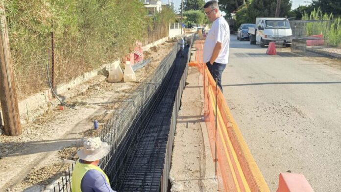 Μανωλάδα: Σε εξέλιξη τα έργα αντιπλημμυρικής προστασίας στον Δήμο Ανδραβίδας-Κυλλήνης