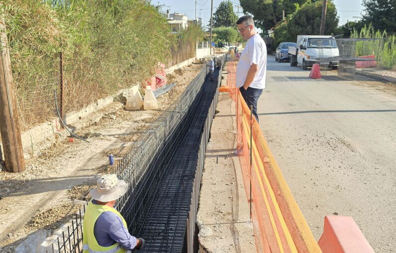Μανωλάδα: Σε εξέλιξη τα έργα αντιπλημμυρικής προστασίας στον Δήμο Ανδραβίδας-Κυλλήνης