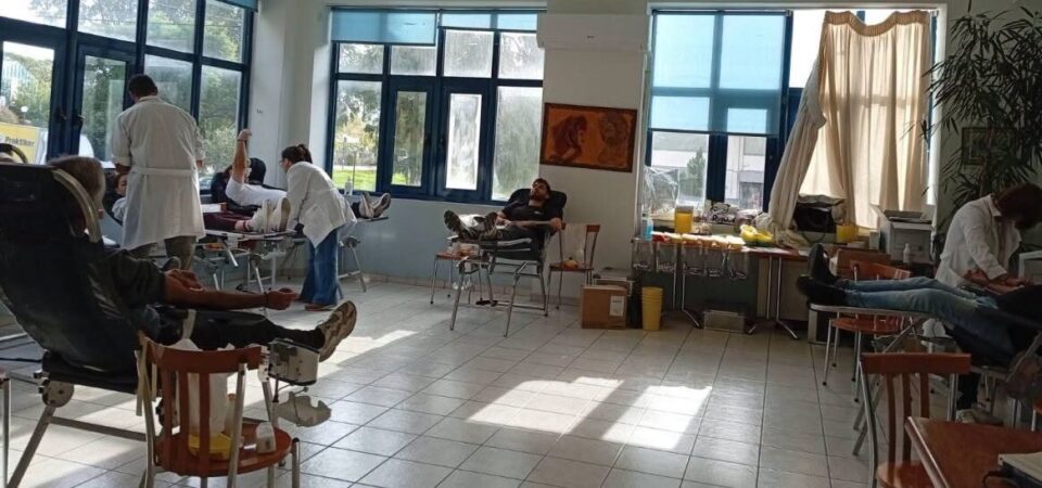 Δήμος Πετρούπολης: Ολοκληρώθηκε με επιτυχία η 77η εθελοντική αιμοδοσία