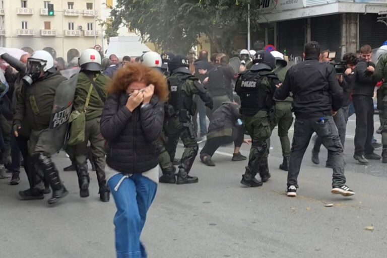 Ελεύθεροι οι έξι προσαχθέντες από τα επεισόδια στη Θεσσαλονίκη, στη διαμαρτυρία για την εκδήλωση του Ηλία Κασιδιάρη
