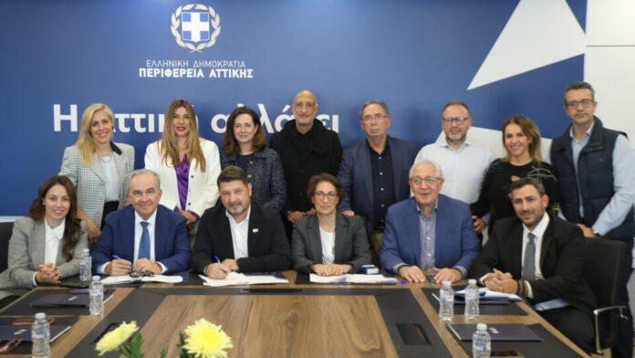 Ρέμα Σαπφούς: Ο Περιφερειάρχης Αττικής υπέγραψε τη σύμβαση διευθέτησης στο Μαρούσι