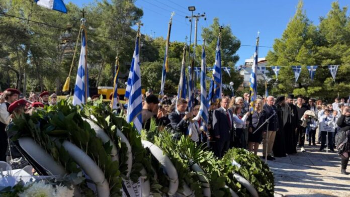 Δήμος Λυκόβρυσης – Πεύκης: Με λαμπρότητα εορτάστηκε η εθνική επέτειος του ΟΧΙ