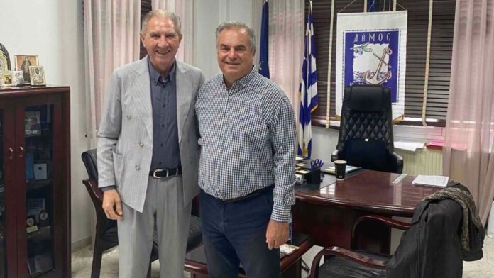Νέα Προποντίδα: Συνάντηση του δημάρχου Εμμανουήλ Καρρά με τον Συμπαραστάτη του Πολίτη της Περιφέρειας Κεντρικής Μακεδονίας