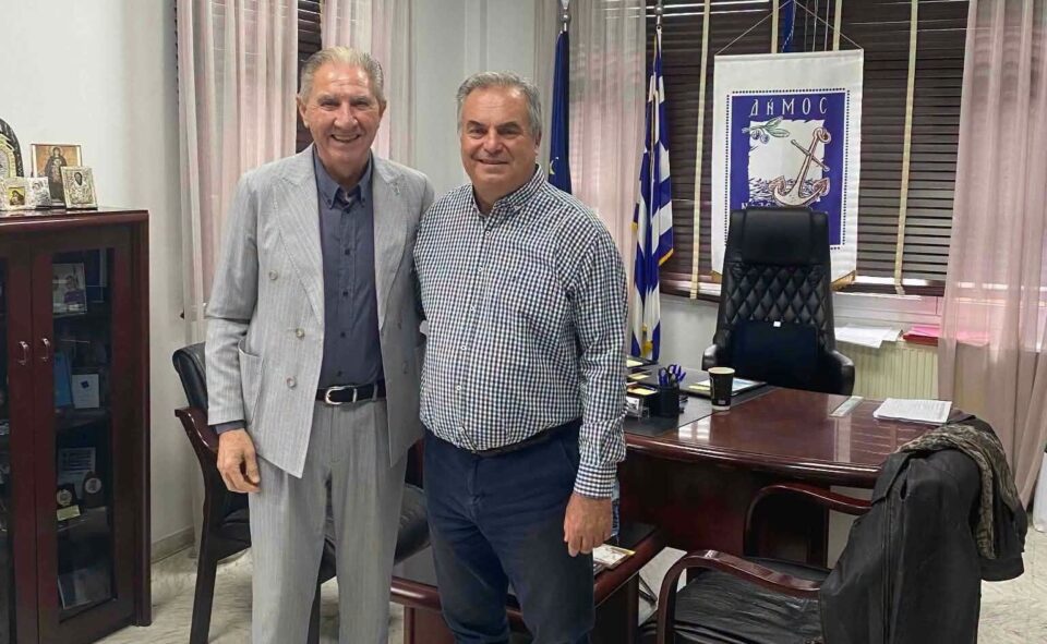 Νέα Προποντίδα: Συνάντηση του δημάρχου Εμμανουήλ Καρρά με τον Συμπαραστάτη του Πολίτη της Περιφέρειας Κεντρικής Μακεδονίας