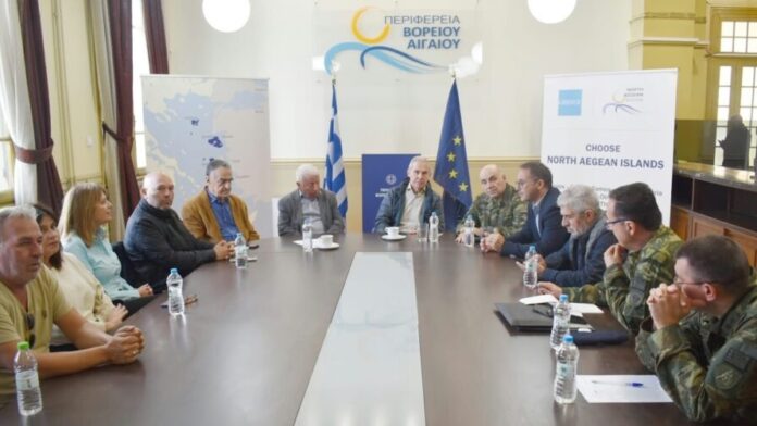 Περιφέρεια Βορείου Αιγαίου: Συνάντηση Μουτζούρη με Δαβάκη για τον αφθώδη πυρετό στη Λέσβο