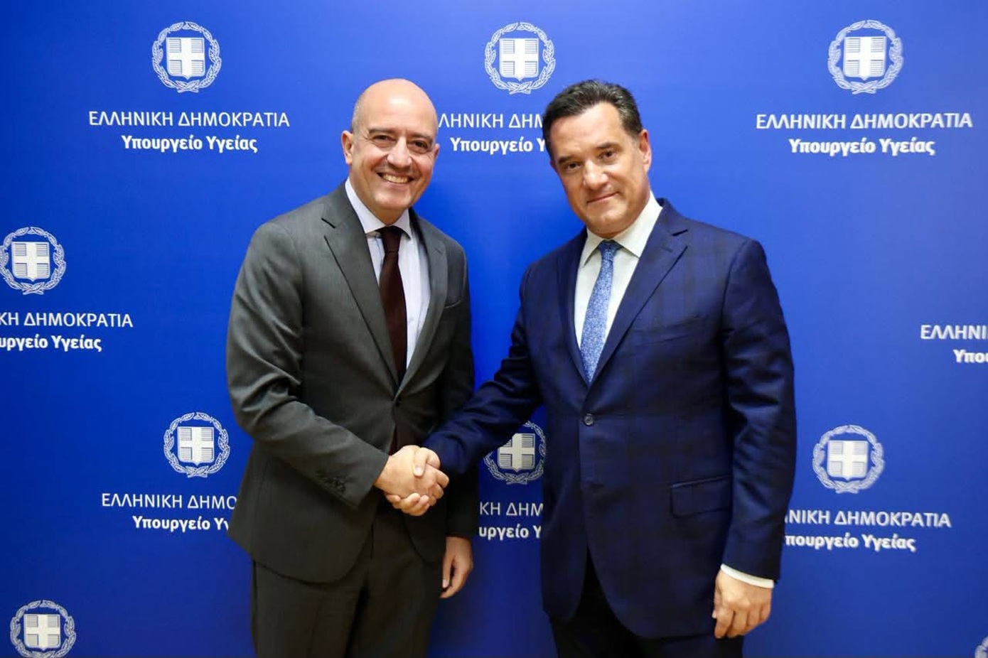 Ελλάδα και Αίγυπτος εξετάζουν την ενίσχυση της συνεργασίας στην Υγεία – Συνάντηση Γεωργιάδη με τον Αιγύπτιο πρέσβη για κοινές δράσεις