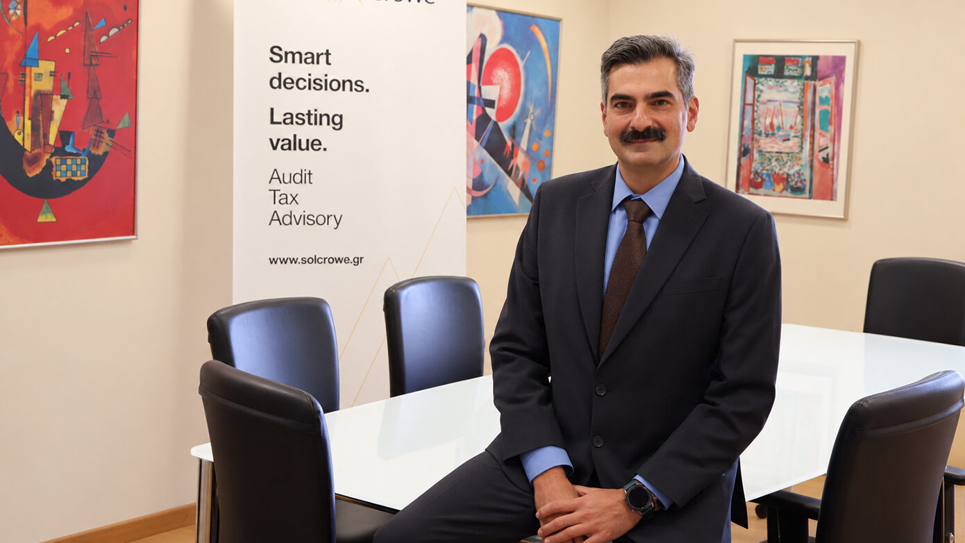ΣΟΛ Crowe: Ο Αλκιβιάδης Σιαράβας αναλαμβάνει καθήκοντα Chief Marketing Officer