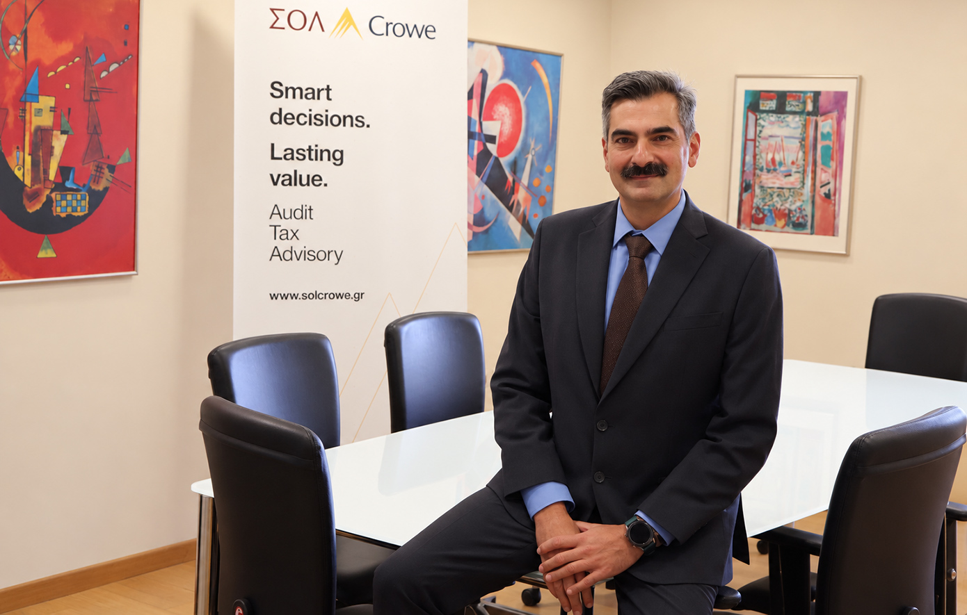 ΣΟΛ Crowe: Ο Αλκιβιάδης Σιαράβας αναλαμβάνει καθήκοντα Chief Marketing Officer