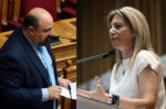 Τριαντόπουλος κατά Καρυστιανού: «Χυδαίο ψεύδος» οι αναφορές για τα «κρέατα προς μεταφορά»