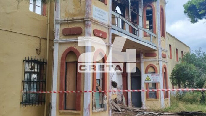 Χανιά: Βίντεο από τη διάσωση στο πρώην Πολεμικό Μουσείο που κατέρρευσε – Καταφύγιο για πρόσφυγες και μετανάστες