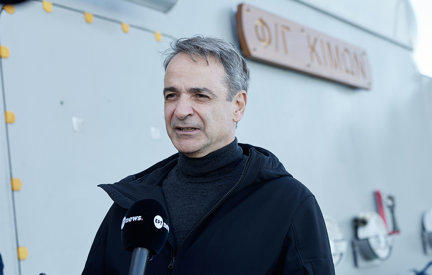 Μητσοτάκης για τη φρεγάτα «Νέαρχο»: «Η χώρα γίνεται πιο ασφαλής από ποτέ – Κάθε ευρώ από το υστέρημα των Ελλήνων πιάνει τόπο»
