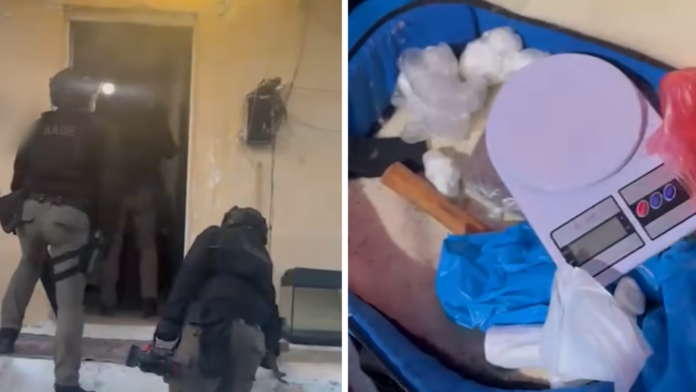 Ζεφύρι: Έφοδος της Δίωξης Ναρκωτικών σε σπίτι με 7,5 κιλά ηρωίνης