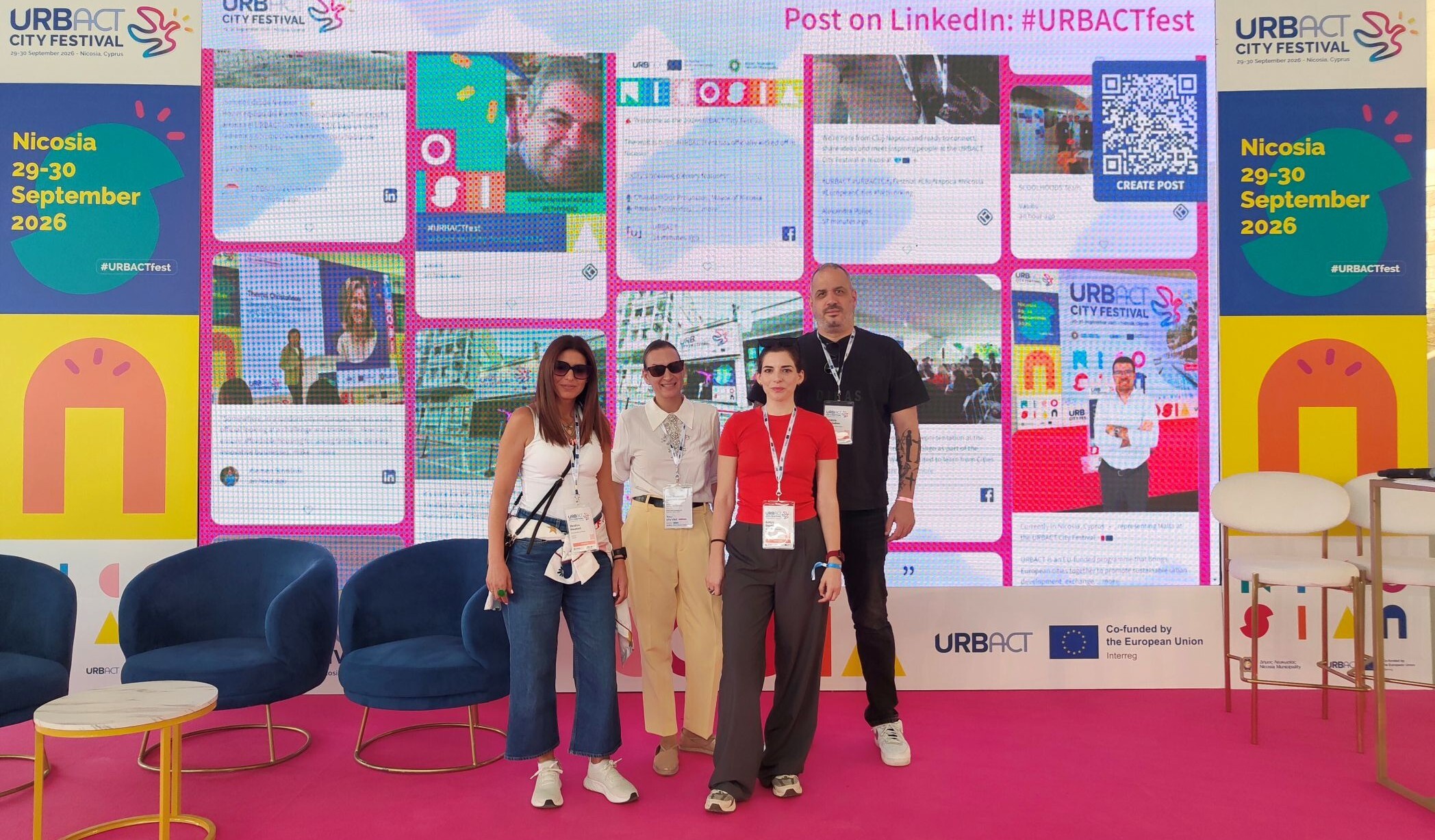 Δήμος Πειραιά: Παρουσίασε το έργο CITISENSE στο URBACT City Festival στη Λευκωσία