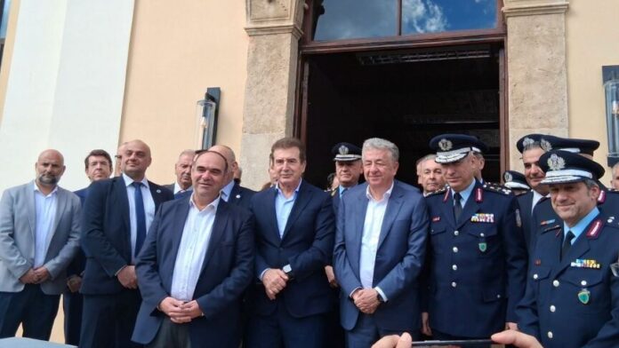 Αρχάνες: Εγκαινιάστηκε η Υποδιεύθυνση Αντιμετώπισης Οργανωμένου Εγκλήματος Κρήτης