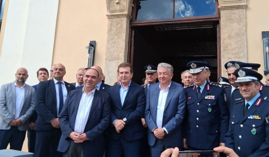 Αρχάνες: Εγκαινιάστηκε η Υποδιεύθυνση Αντιμετώπισης Οργανωμένου Εγκλήματος Κρήτης